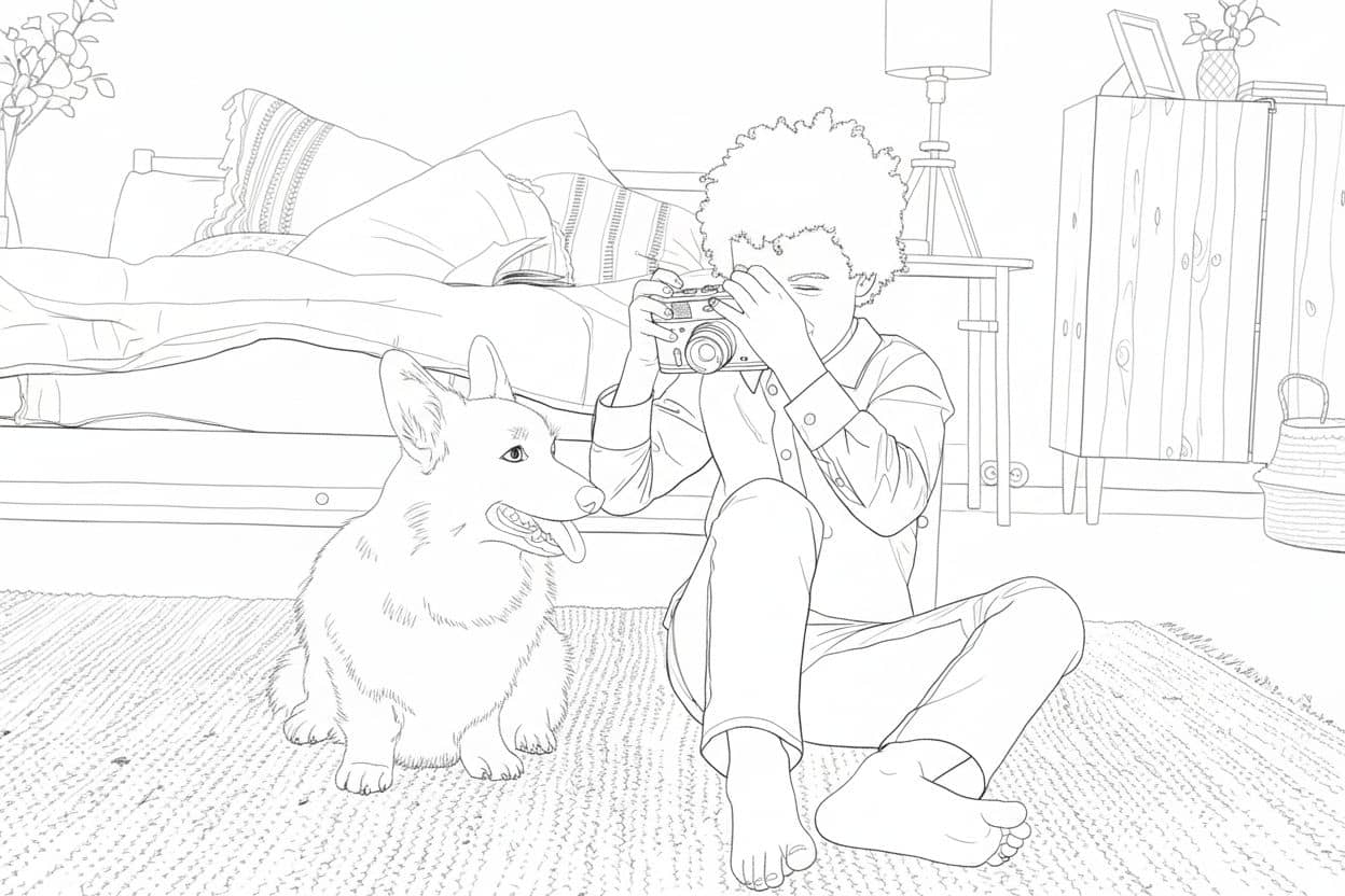 Original portrait photo